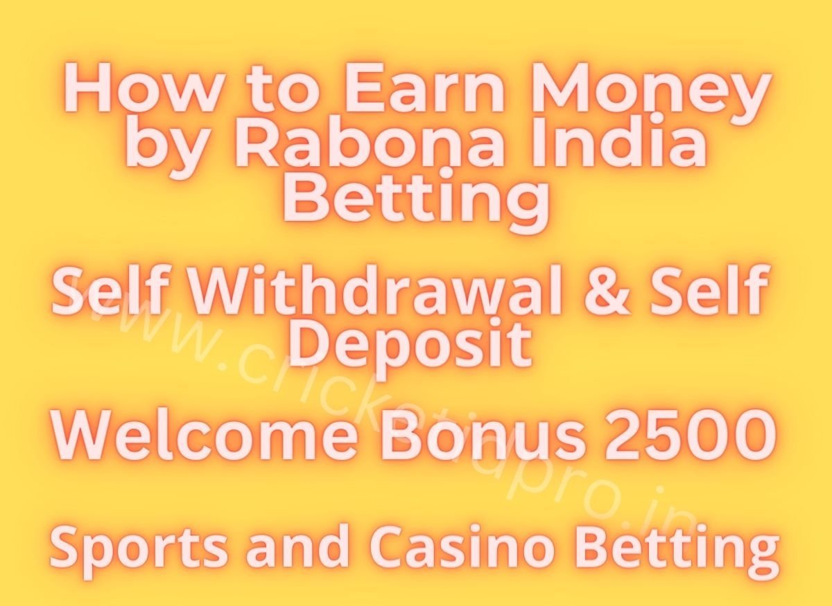 How to Earn Money Online with Rabona India Betting